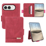 Magnetic Clasp Leather Phone Case, For iPhone Duo
