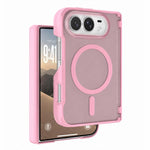 XDcase Frosted Magnetic Phone Case with Hinge Guard, For iPhone Duo