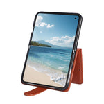 3-Card Slots Multifunctional Leather Phone Case, For iPhone Duo