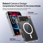 Spring Hinge Magnetic Clear PC Phone Case, For iPhone Duo