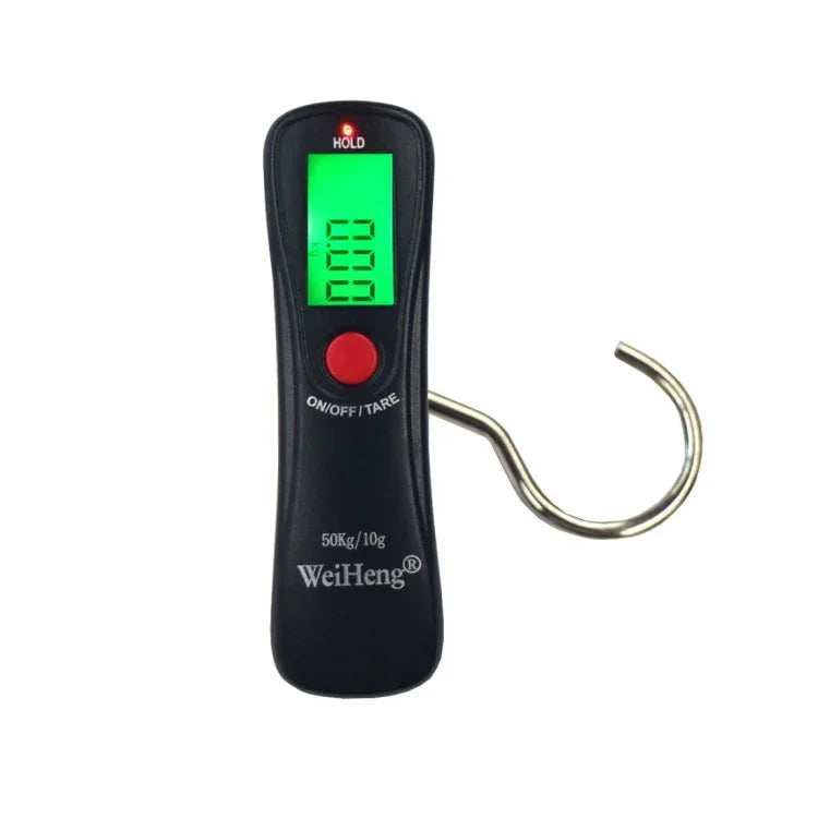 MH-A18 Tragbare digitale Hochlast-Hakenwaage für Gepäck (10g~50kg), Batterien nicht enthalten, 10g x 50kg
