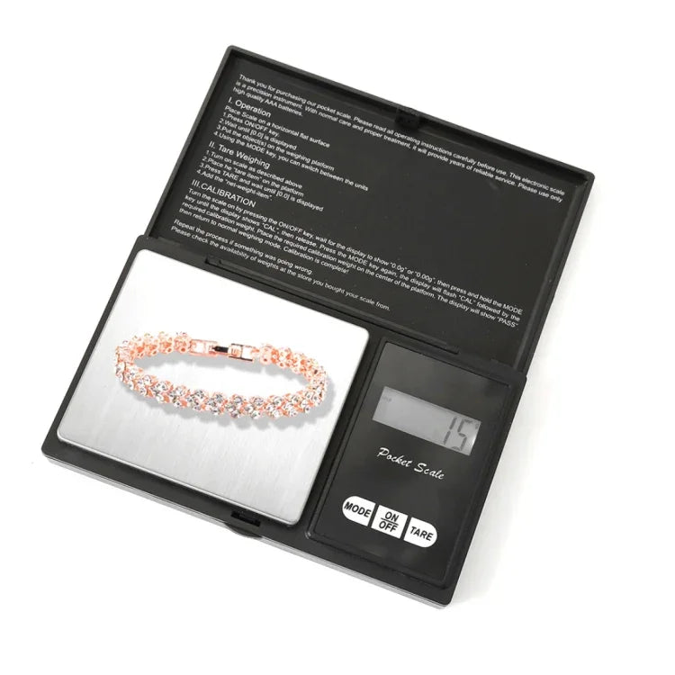 MH-8015 Portable High Precision Electronic Diamond Gold Jewelry Scale  (0.01g~200g), Excluding Batteries, MH-8015 200g