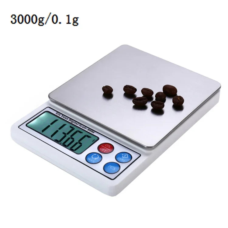 XY-8006 2,2 Zoll Display Hochpräzisions-Elektronikwaage (0,1g~3000g), ohne Batterien, 3000g/0,01g