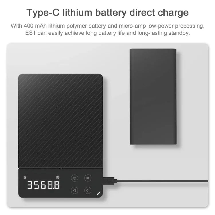 8KG Original Xiaomi Youpin DUKA ES1 Küchen-LCD-Digital-Hochpräzisionswaage, 8KG