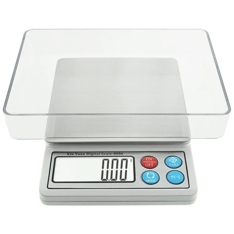 XY-8006 600g x 0.01g 2.2 Zoll LCD Professionelle tragbare digitale Gold- und Schmuckwaage, XY-8006 600g x 0.01g