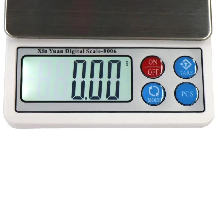 XY-8006 600g x 0.01g 2.2 Zoll LCD Professionelle tragbare digitale Gold- und Schmuckwaage, XY-8006 600g x 0.01g