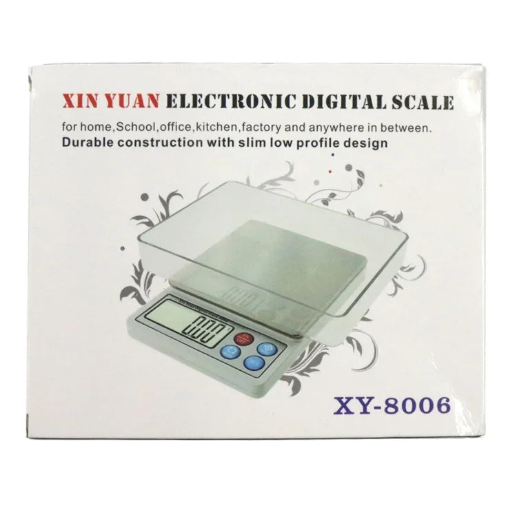 XY-8006 600g x 0.01g 2.2 Zoll LCD Professionelle tragbare digitale Gold- und Schmuckwaage, XY-8006 600g x 0.01g