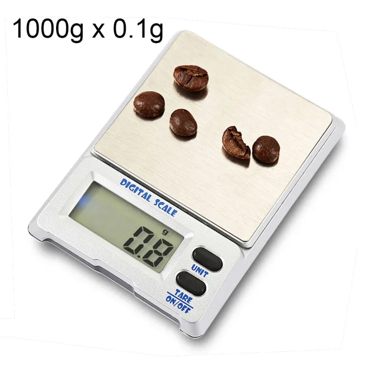 M-18 1000g x 0.1g Hochpräzise digitale elektronische Schmuckwaage mit 1,5 Zoll LCD-Bildschirm, 1000g/0.1g