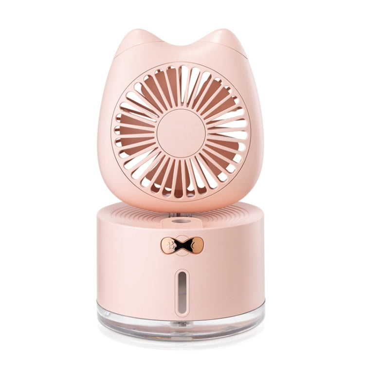 BD-MM1 Katzenförmiger wiederaufladbarer Desktop-Sprühbefeuchter mit Ventilator für den Haushalt