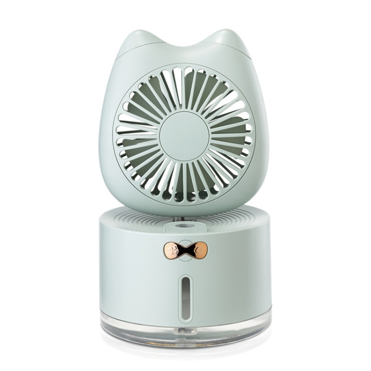 BD-MM1 Katzenförmiger wiederaufladbarer Desktop-Sprühbefeuchter mit Ventilator für den Haushalt