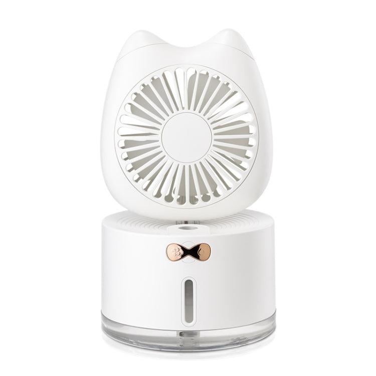 BD-MM1 Katzenförmiger wiederaufladbarer Desktop-Sprühbefeuchter mit Ventilator für den Haushalt