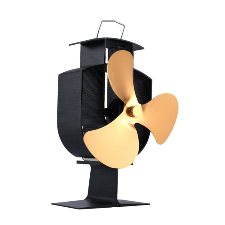 YL401 3-Blatt Hochtemperatur Metall Wärmebetriebener Kaminofenventilator, YL401 (Schwarz), YL401 (Bronze), YL401 (Gold), YL401 (Silber), YL401 (Weiß)