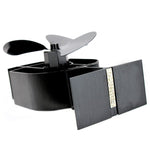 YL401 3-Blatt Hochtemperatur Metall Wärmebetriebener Kaminofenventilator, YL401 (Schwarz), YL401 (Bronze), YL401 (Gold), YL401 (Silber), YL401 (Weiß)