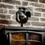 YL401 3-Blatt Hochtemperatur Metall Wärmebetriebener Kaminofenventilator, YL401 (Schwarz), YL401 (Bronze), YL401 (Gold), YL401 (Silber), YL401 (Weiß)