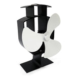 YL401 3-Blatt Hochtemperatur Metall Wärmebetriebener Kaminofenventilator, YL401 (Schwarz), YL401 (Bronze), YL401 (Gold), YL401 (Silber), YL401 (Weiß)