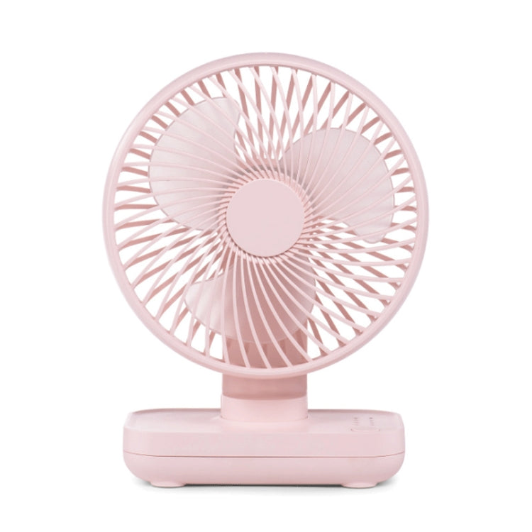 D606 4W USB Wiederaufladbarer Tragbarer Vier-Stufen Einstellbarer Tischventilator, USB