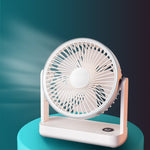 F701 Schreibtisch-Ventilator mit LED-Anzeige