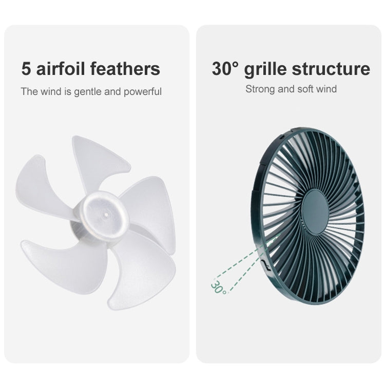 F701 Schreibtisch-Ventilator mit LED-Anzeige