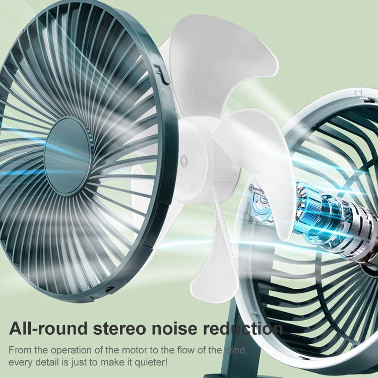 F701 Schreibtisch-Ventilator mit LED-Anzeige