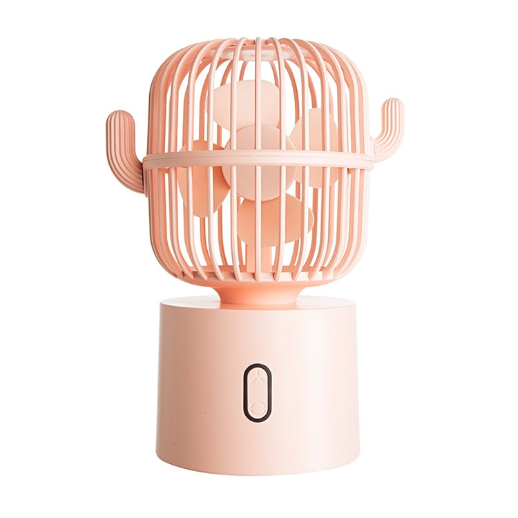 F6 Kaktus Tragbarer Mini-Ventilator USB Schüttelkopf Handheld Schreibtisch Ventilator Elektrisch