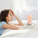 F6 Kaktus Tragbarer Mini-Ventilator USB Schüttelkopf Handheld Schreibtisch Ventilator Elektrisch