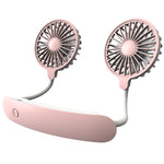 F6 Outdoor Mini-Halsventilator zum Aufladen über USB, fauler kleiner Ventilator