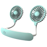 F6 Outdoor Mini-Halsventilator zum Aufladen über USB, fauler kleiner Ventilator