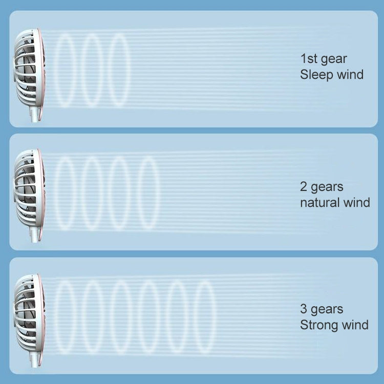 F6 Outdoor Mini-Halsventilator zum Aufladen über USB, fauler kleiner Ventilator