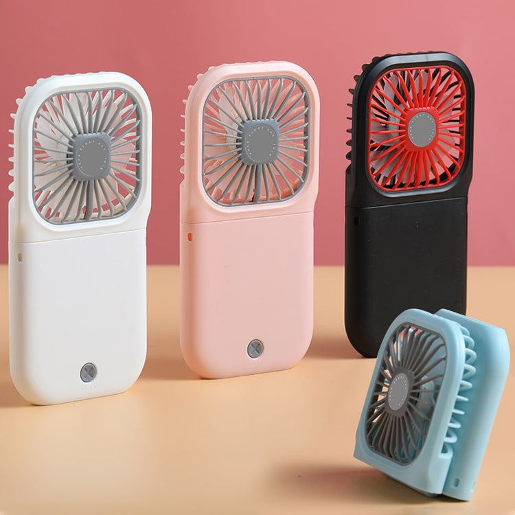 F20 Galvanisierter Handventilator Tragbarer Desktop Faltbarer Mute USB-Halsventilator, F20 (Pink), F20 (Grün), F20 (Blau), F20 (Weiß)