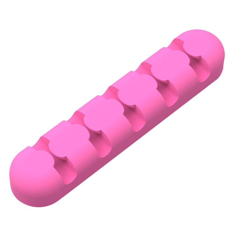 ORICO CBS5 Silikon-Schreibtischkabelhalter, Größe: 9.6*2*1.2cm