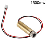 NEJE 1500mW 405NM Blau + Violettes Licht Lasermodul Zubehör für DIY Laser Engraver Drucker, 1500mAh
