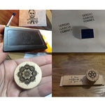 NEJE 1500mW 405NM Blau + Violettes Licht Lasermodul Zubehör für DIY Laser Engraver Drucker, 1500mAh