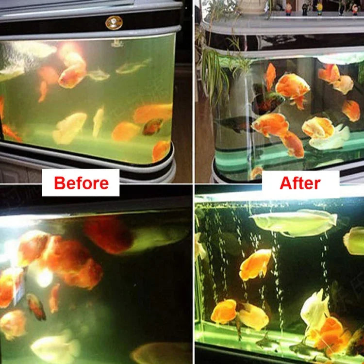 220V 9W UV Ultraviolet Algae Disinfection Fish Tank Lamp, EU Plug, 9W EU Plug