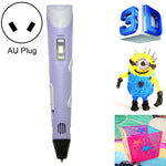 Handgehaltener 3D-Druckstift, AU-Stecker, AU-Stecker