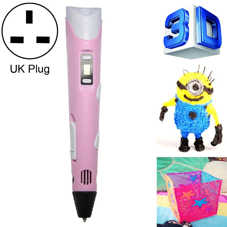 3D-Druckstift, UK-Stecker
