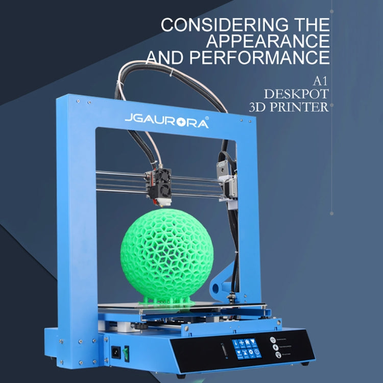 JGAURORA A1 Desktop Hochpräziser 3D-Drucker mit Metallplattenrahmen