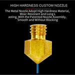 JGAURORA A1 Desktop Hochpräziser 3D-Drucker mit Metallplattenrahmen