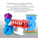 JGAURORA A1 Desktop Hochpräziser 3D-Drucker mit Metallplattenrahmen