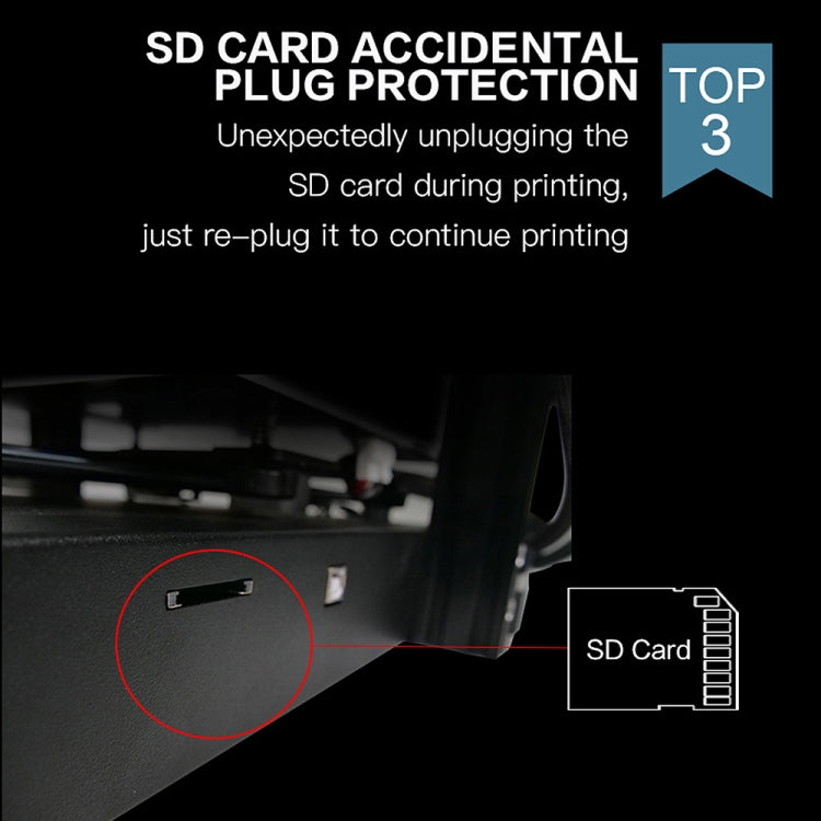 JGAURORA Magic 250W LCD Display Desktop 3D-Drucker mit Knopfsteuerung