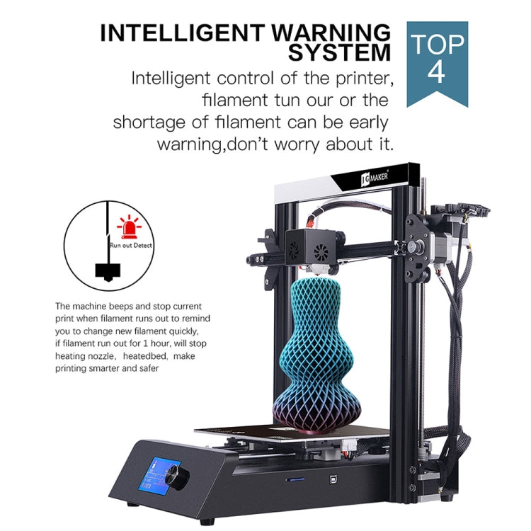 JGAURORA Magic 250W LCD Display Desktop 3D-Drucker mit Knopfsteuerung