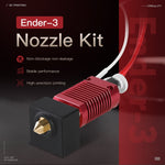 Creality 24V 40W Extruder-Düse Hot-End-Kit mit Temperatur-Thermistor & Heizelement für Ender-3 3D-Drucker