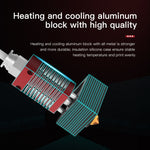 Creality 24V 40W Extruder-Düse Hot-End-Kit mit Temperatur-Thermistor & Heizelement für Ender-3 3D-Drucker