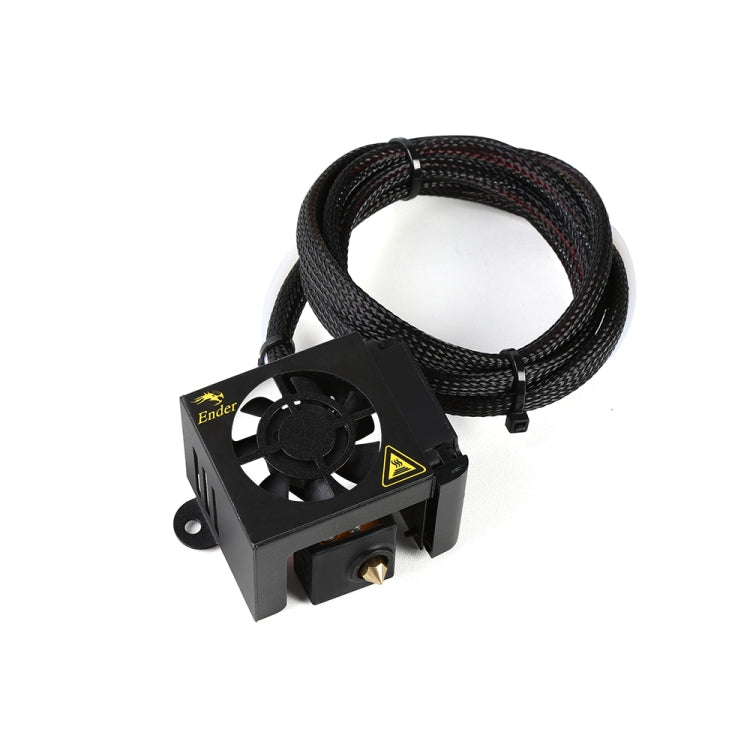 Creality 24V 40W Extruder Komplettdüse Hot-End-Kit mit Düse Extruder+Kühlventilator+Gehäuse für Ender-3 3D-Drucker