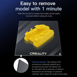 Creality Carborundum Glasplatten-Plattform beheiztes Bett Bauoberfläche für Ender-3 3D-Drucker Ersatzteil