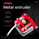 Creality Vollmetall Roter Block Bowden-Extruder-Kit für Ender-3 / Ender-3 Pro / Ender-3 V2 / CR-10 Pro V2 3D-Drucker