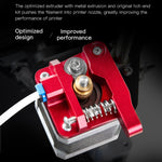 Creality Vollmetall Roter Block Bowden-Extruder-Kit für Ender-3 / Ender-3 Pro / Ender-3 V2 / CR-10 Pro V2 3D-Drucker