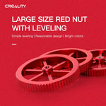 Creality Metall Rote Handverschraubte Nivelliermutter für Ender-3 / Ender-3 Pro / Ender-3 V2 / CR-10 Pro V2 3D-Drucker