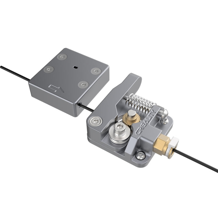 Creality All-Metal Silberner Block Bowden-Extruder-Kit für Ender-3 / Ender-3 Pro / Ender-3 V2 / CR-10 Pro V2 3D-Drucker