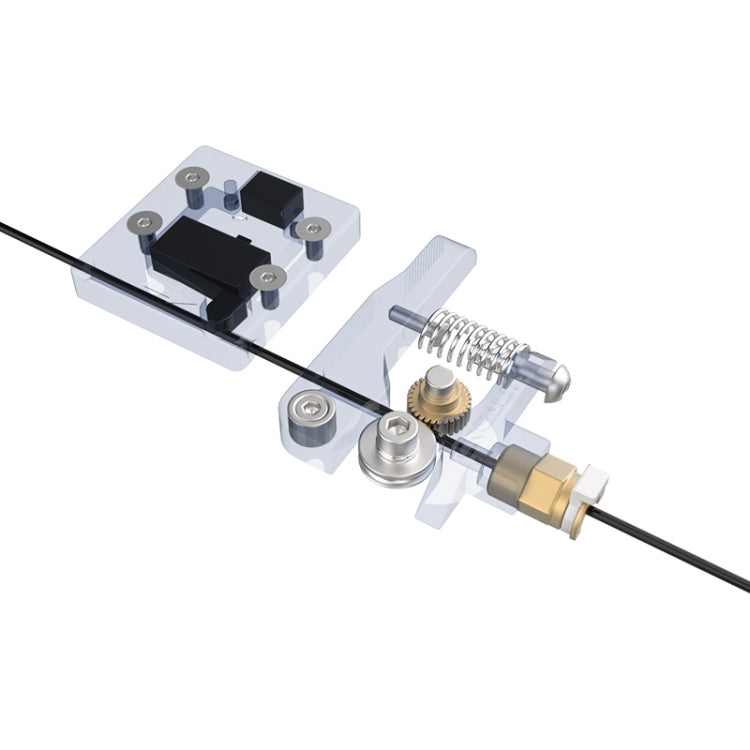 Creality All-Metal Silberner Block Bowden-Extruder-Kit für Ender-3 / Ender-3 Pro / Ender-3 V2 / CR-10 Pro V2 3D-Drucker