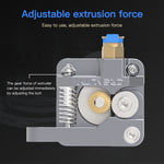Creality All-Metal Silberner Block Bowden-Extruder-Kit für Ender-3 / Ender-3 Pro / Ender-3 V2 / CR-10 Pro V2 3D-Drucker
